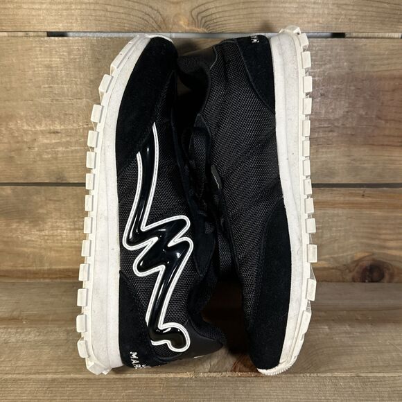 Size 40 (Women’s 10) Marc Jacobs The Jogger Black White Chunky Platform Sneakers - Picture 5 of 7